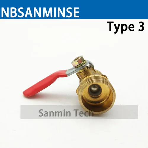 Ball Valve Air Compressor Parts G 1/2 G 1/8 1PC High Quality NBSANMINSE
