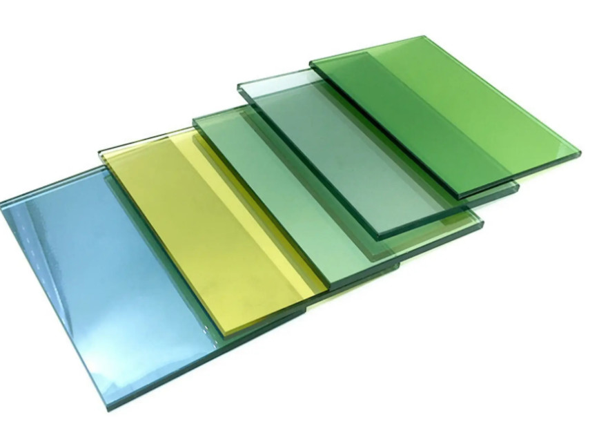 Decorative Reflective Tempered Glass 2-19mm Float Glass With Transmittance
