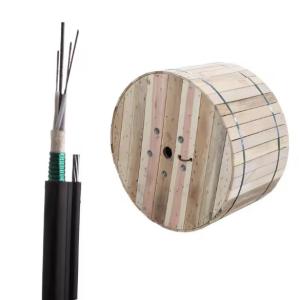 Quality Aerial GYTC8S Armored Figure 8 Cable with Steel Tape 24 36 48 72 Core G652D Fiber Optical Cable wholesale