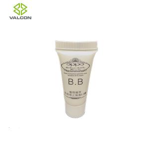 Quality Small 3 ML Empty Cosmetic Tubes , Flat Beige BB Cream Tube Packaging wholesale