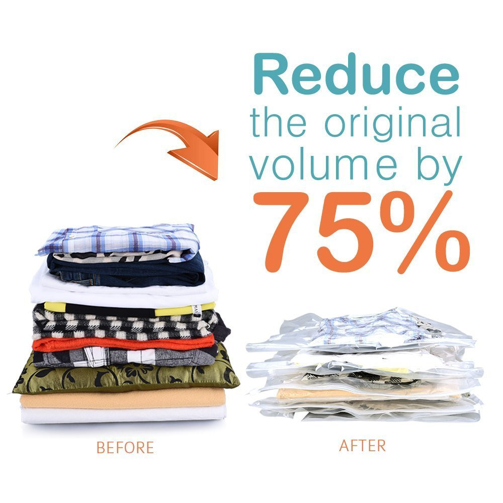 Waterproof 50cmx70cm Vacuum Suction Storage Bags
