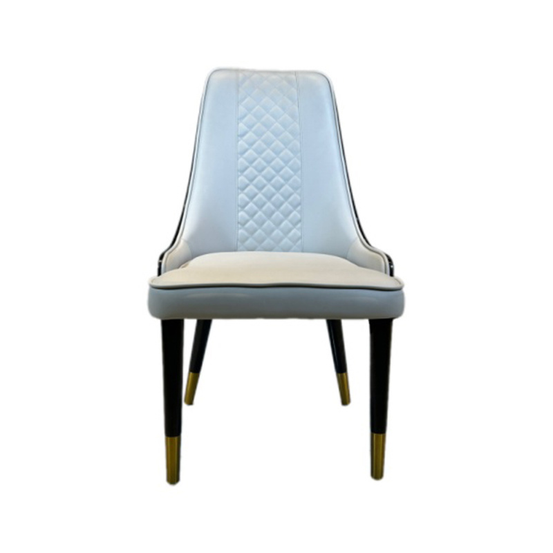 Wholesale OEM Restaurant Solid Wood Leather Chair Hotel Furniture Dining Room