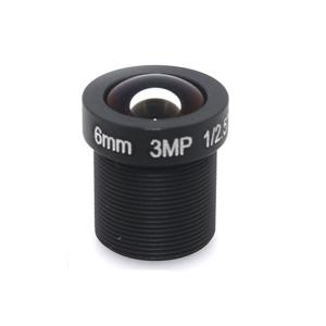 Quality 3 Megapixel HD 6mm 68 Degrees Wide Angle View Board Lens 3MP 1/2.5&quot; M12 Mount For CCTV 720P/1080P IP/AHD/HDCVI Camera wholesale