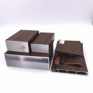 Quality Rectangular Wood Finish Aluminium Profiles 4040 Aluminum Extrusion Profile wholesale