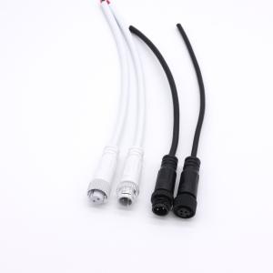 Quality Industrial 8 Pin Screw Connector , M12 Outdoor Waterproof Wire Connectors wholesale