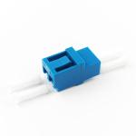 Standard Flange 2-Port Duplex LC UPC Optic Fiber Adapter Used Earless Coupler