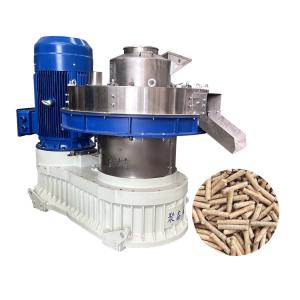 Quality 1500-2000Kg/H Ring Die Pellet Machine Lubrication Pump Pellet Fuel Maker wholesale