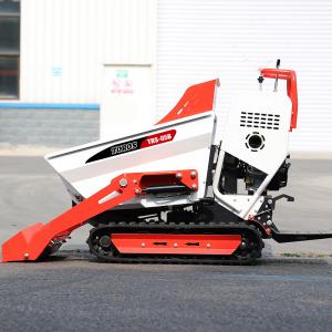 Quality Manual Automatic Small Crawler Dumper 500-800KG Gasoline Powered wholesale