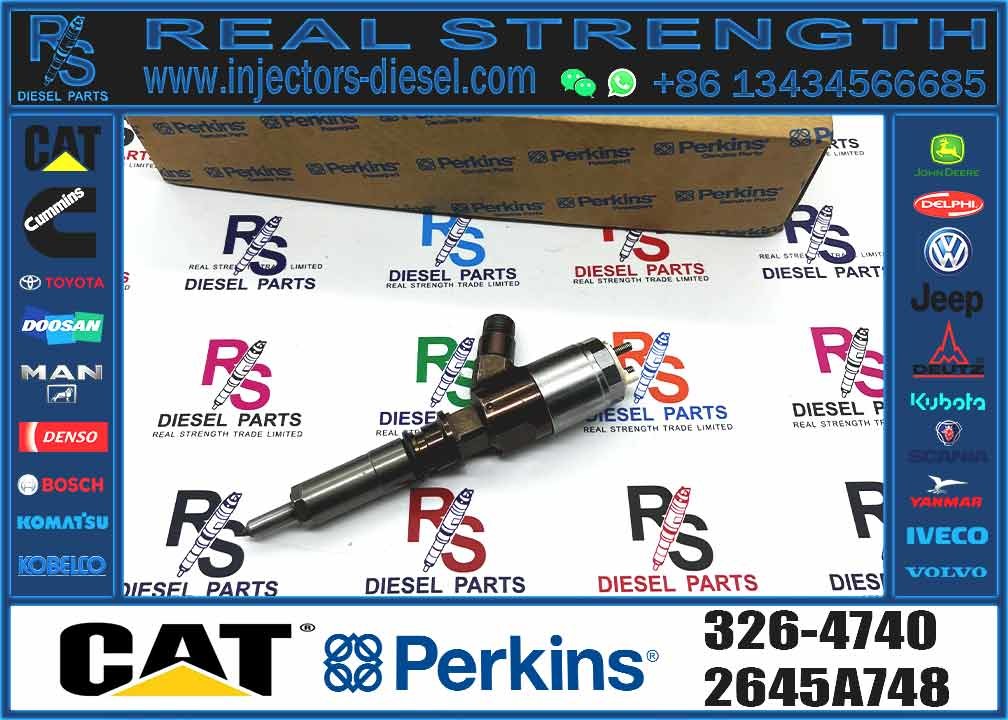 Diesel parts Common Rail Fuel Injectors 326-4700 3264700 326-4756 3264756 32F61-00062 10R7675 for Caterpillar C6.4 E320D