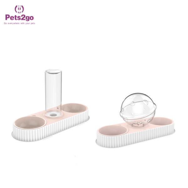 Cheap BPA Free Easy Lifting rubber feet Automatic Feeder Bowls for sale