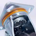 5 Inch Heat Resistant Lockable Caster 500 Fahrenheit