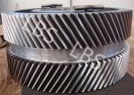 Double Helical Spur Gear with Large Modulus Hard Tooth Flank Gear