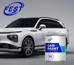 Quality Wholesalers 1k Basecoat White Color Car Repair Paint With High Performance wholesale