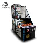 Amusement park coin operated electronic arcade basketball arcade game machine
