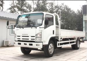Quality Single Row Cargo Truck Isuzu 10 Tons 4×2 Lorry Truck 5.5 Meters Long Box Euro 4 Flat Cab wholesale