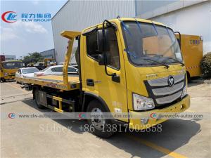 Quality Foton Aumark 3 Ton 4 Ton Flatbed Wrecker Towing Truck wholesale