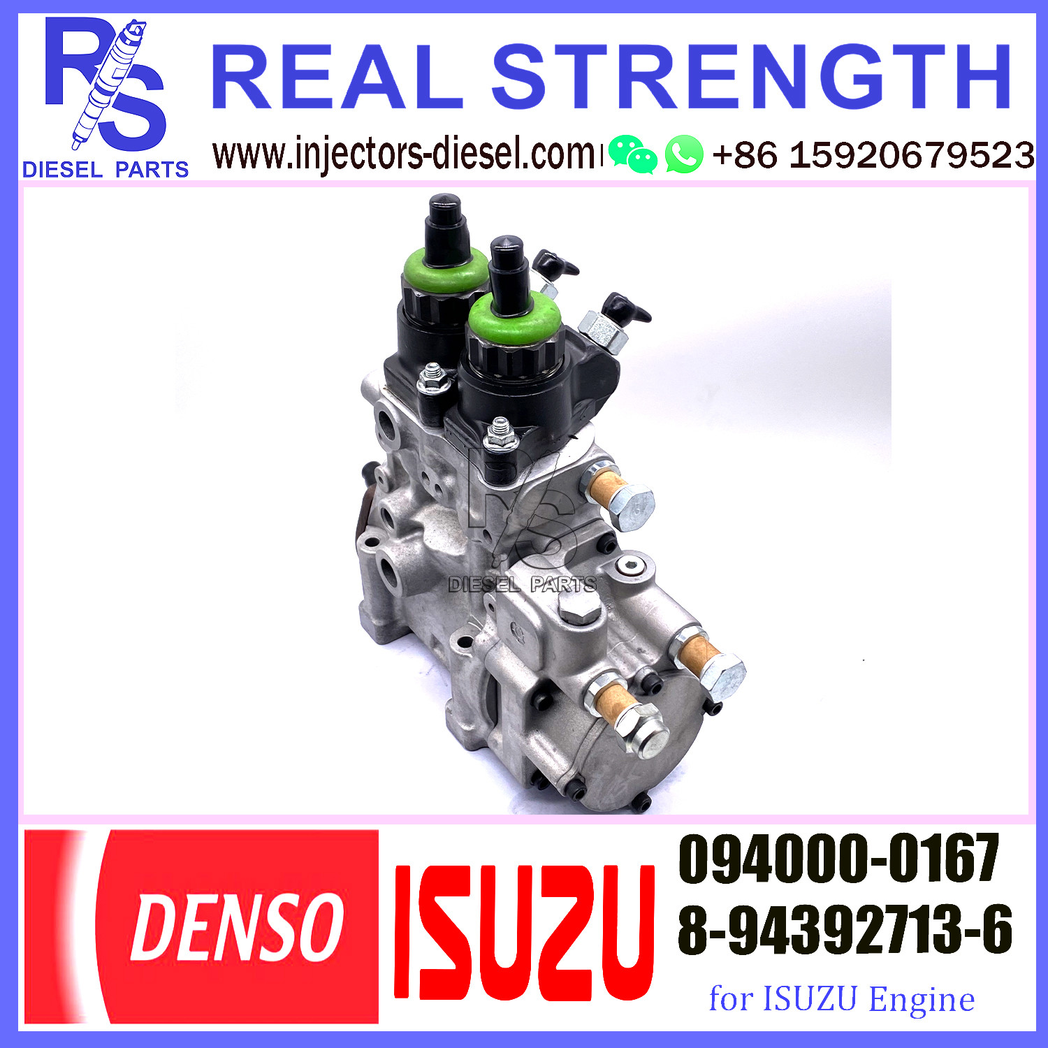 DENSO HP3 pump Fuel Injection Pump 094000-0167 094000-0161 For ISUZU 6HK1 8-94392713-6