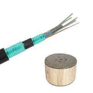 Quality GYTS53 Fiber Optic Cables , Outdoor Direct Buried Armored 96 Core Cable wholesale