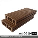 50mm Thick Anti Uv Auxiliaries faux Synthetic Marine Teak Decking