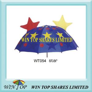 Quality Sky Stars Cartoon Lovely Kid Umbrella Exporter wholesale