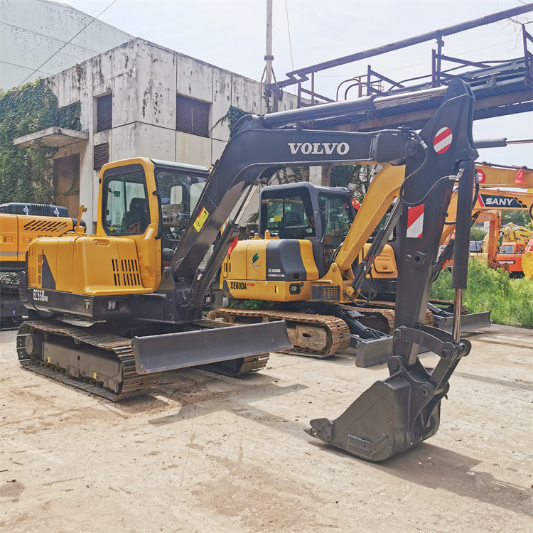 5 Ton Volvo EC55B Excavator in Good Condition with Direct Injection Engine from Korea