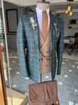 64% Pes Custom Tuxedo Suit 48-50"