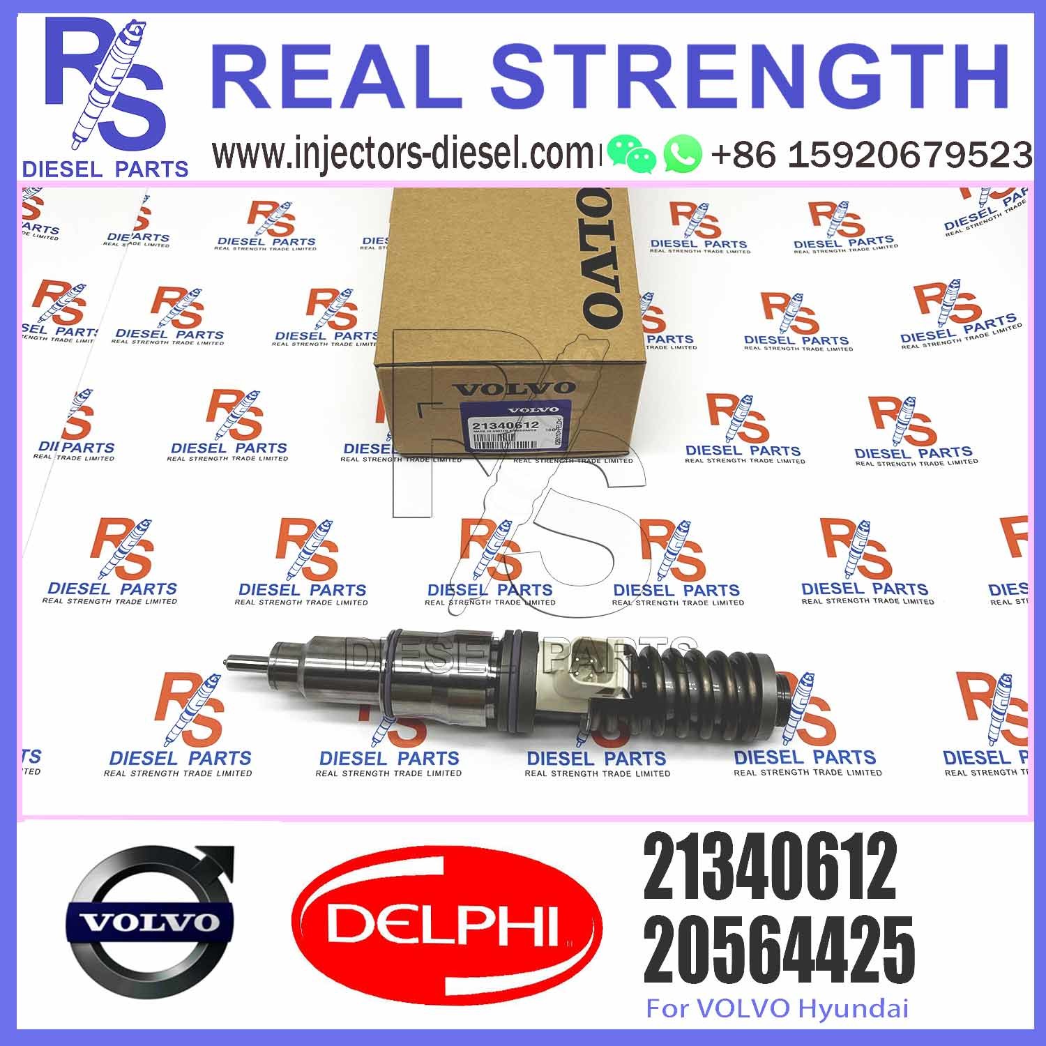 21340612 7420972224 7421340612 9021371673 BEBE4D08002 BEBE4D16002 BEBE4D24002 Diesel Fuel Injector for V-O-L-V