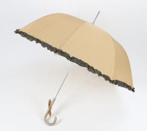 Quality Popular Compact Ladies Windproof Umbrella 23 Inch Unique Beautiful Canopy wholesale