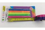 Customized DIY Arts And Crafts Toys For Kids Cute Carton Backpack With 5 Pens