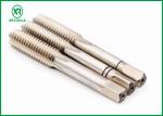 DIN 352 Metric Pipe Tap Set , White Finished Acme Thread Tap Silver Color