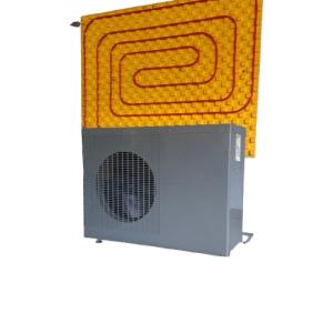 Quality 10KW EVI Low Tempterature Heating Air Source Heat Pump Domestic Hot Water wholesale