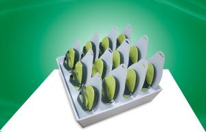 Quality Eye Catching countertop display cases Tray Special Design Matt PP lamination wholesale