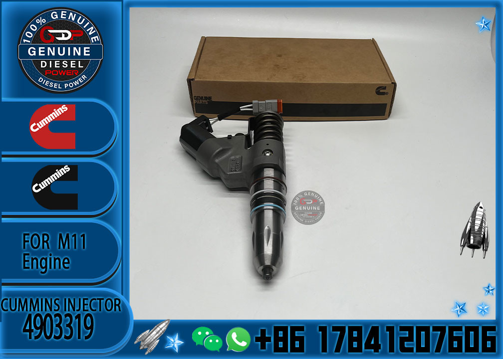 Common Rail Fuel Injector 4026222 4903319 4062851 3411845 Injector 23670-26011 4903472 for Diesel Engine M11 ISM11 QSM11