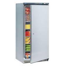 Quality Stainless Steel Commercial Upright Freezer 380W / 550W With Self Closing Door wholesale