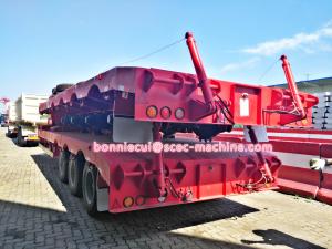 Quality Special Design Heavy Duty Semi Trailers Low Bed Tare For Transporting Machine wholesale