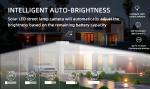 Dual Lens 4G PTZ Camera 6MP 1500 Lumens IP65 Solar Street Light Surveillance