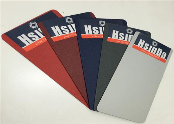 Ral Colors Matt Epoxy Polyester Powder Coating Chemicals Has ISO , Good Heat