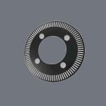 Metal Precision Etched Encoder Discs ±0.003mm Tolerance 10000 Lines/Revolution