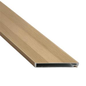 Quality 6060 Aluminum Extrusion Decorative Frame For Wine Cabinet Golden wholesale