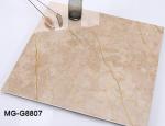 48kgs/Ctn 10mm Gold Colour Floor Tiles Polished Glazed Porcelain Decor Inkjet
