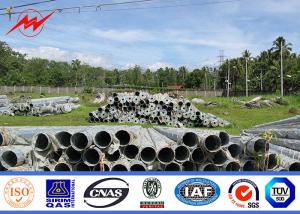 Quality 55ft Slip Joint S355JR Galvanized Light Pole wholesale