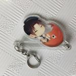 Creative Anime Acrylic Keychain Charm Holographic Acrylic Keychain