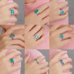 Natural Gemstone Quartz Adjustable Sterling Opal Jewelry 925 Sterling Silver