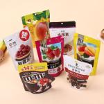 Custom Logo Print Food Packaging Bags Heat Seal Aluminum Foil Zipper Plastic