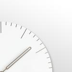 30cm Modern Wall Clock Nordic Wooden Wall Clock