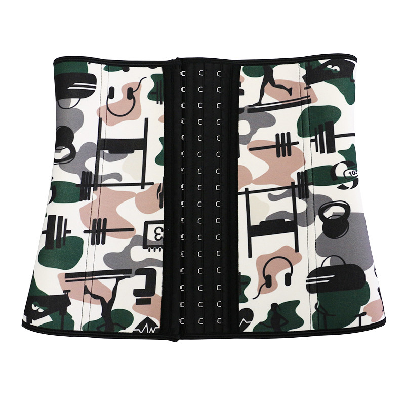Camouflage 5XL Bodybuilding Waist Trainer Bodybuilding Waist Trimmer