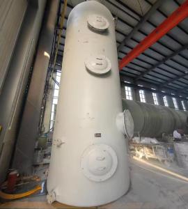 Quality Strong Waste Gas Frp Purification Tower / Sulfuric Acid Absorption Tower Smooth wholesale