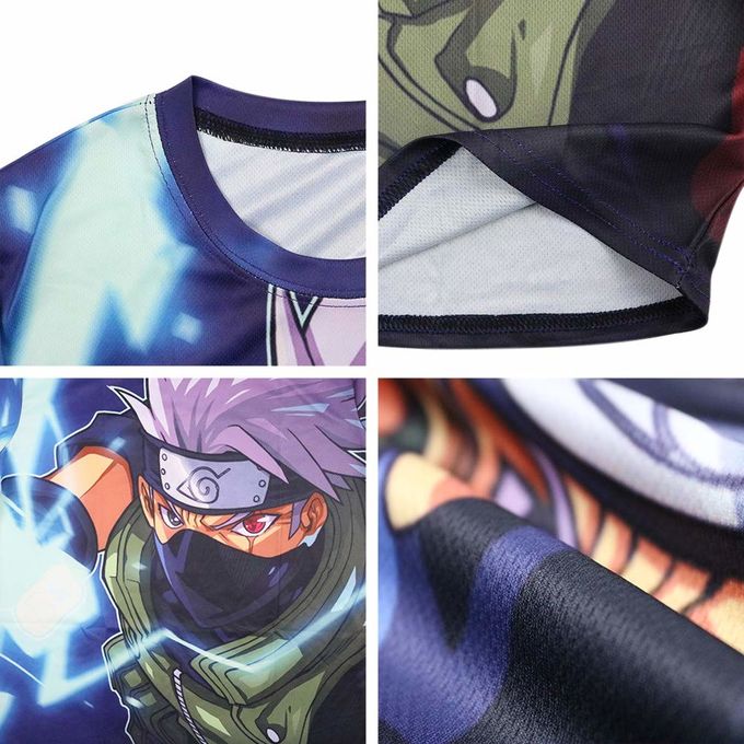 Unisex Anime Graphic Tees , Funny Anime Shirts Regular Adult Size Loose Fit
