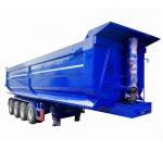 4 Axes 80 Tons 12R20 (12R22.5 Can Be Customized) Tires Original Axle Dump Semi