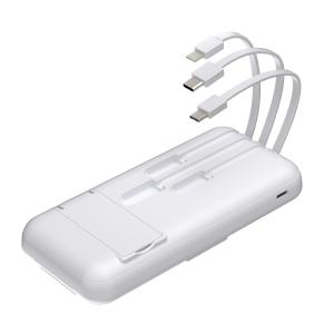 Quality Inbuilt Cable Wireless Charging Battery Pack , Wireless Power Bank For Iphone wholesale
